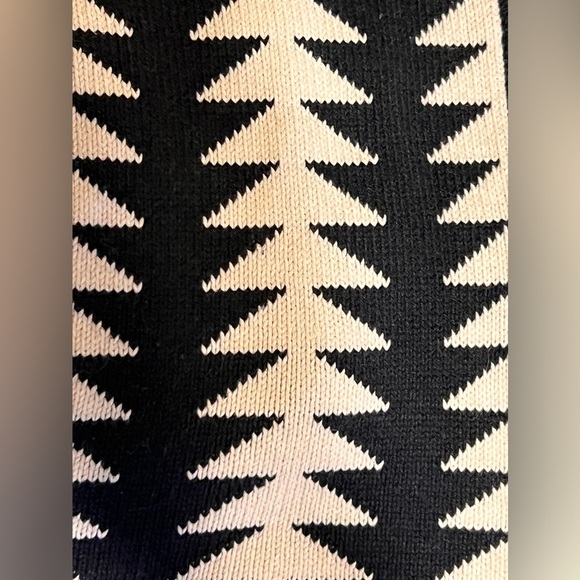 Sanctuary Women Aztec Print Black/Cream Open Sweater Cardigan Sz. Small - Picture 5 of 9